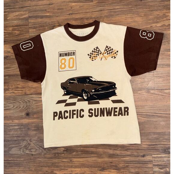 Pacsun Number 80 Los Angeles Graphic T Mens Size Medium - Picture 1 of 5